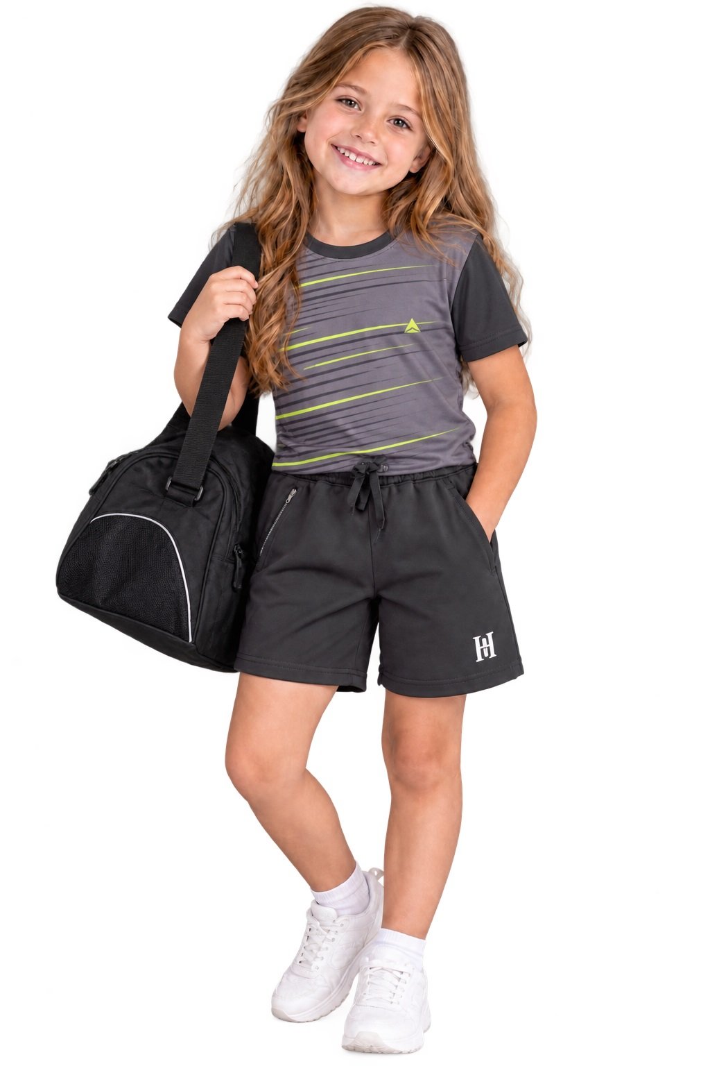 GIRLS CREW NECK T-SHIRT H/S