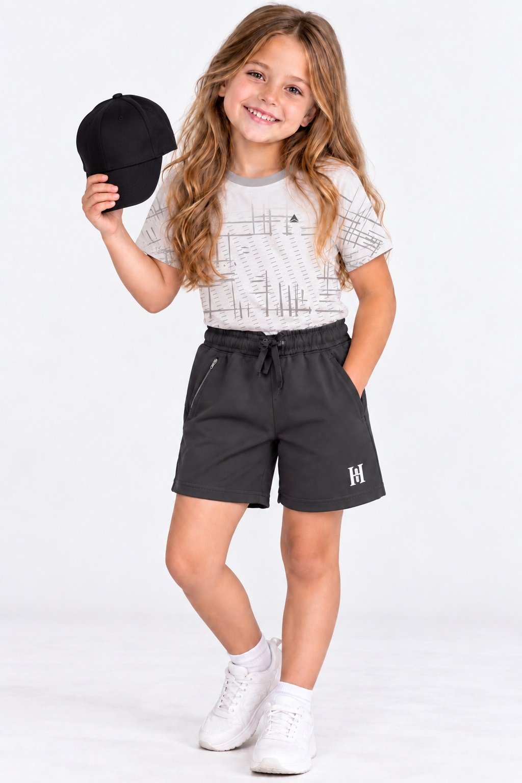 GIRLS CREW NECK T-SHIRT H/S