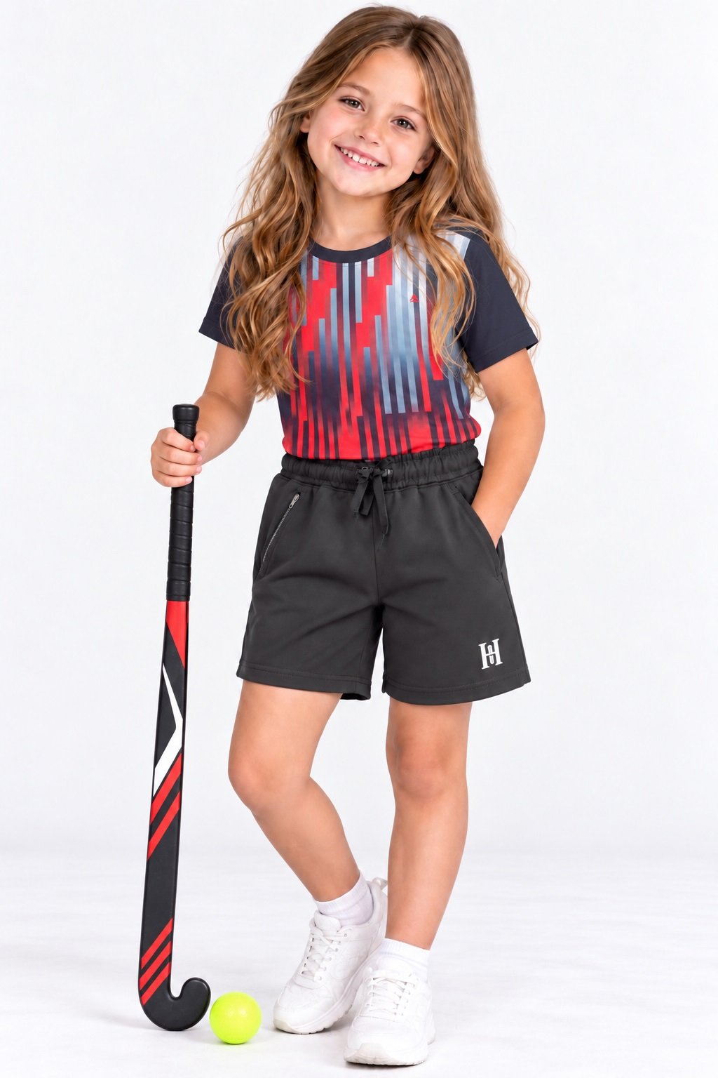 GIRLS CREW NECK T-SHIRT H/S