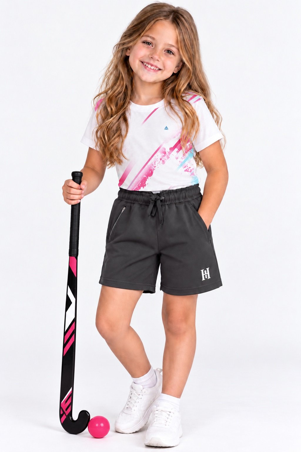 GIRLS CREW NECK T-SHIRT H/S
