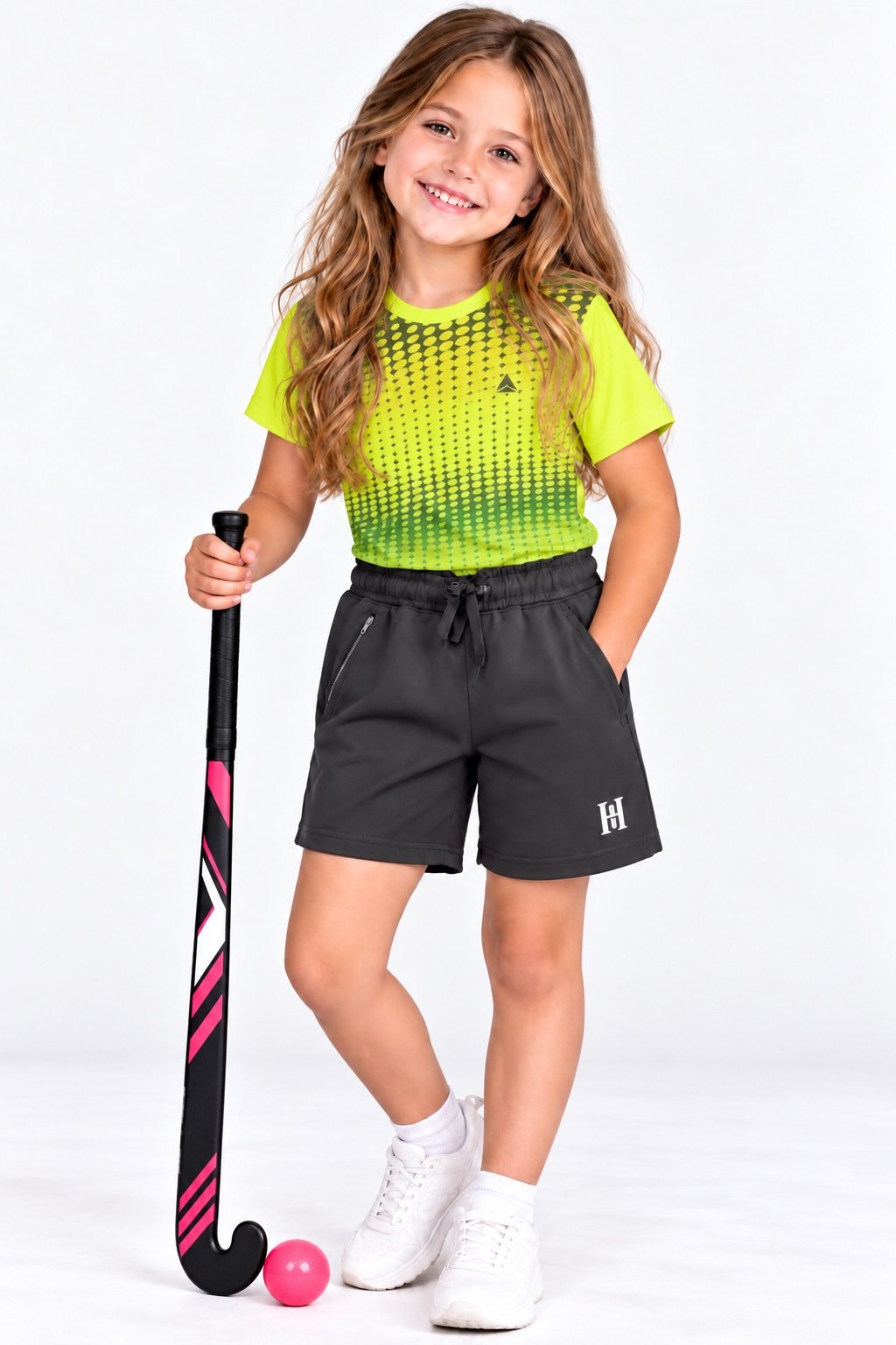 GIRLS CREW NECK T-SHIRT H/S