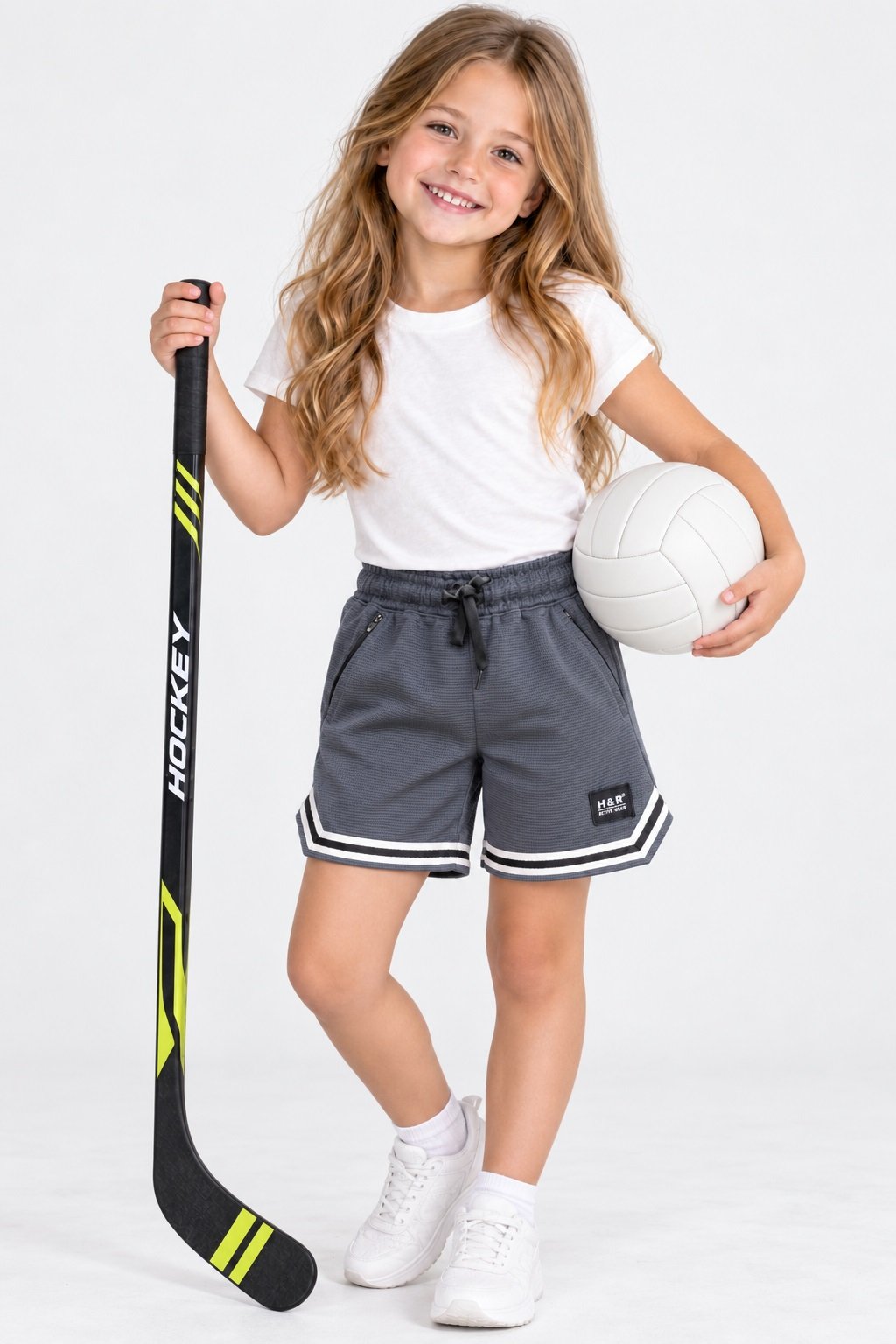 GIRLS SHORTS WAFFLE