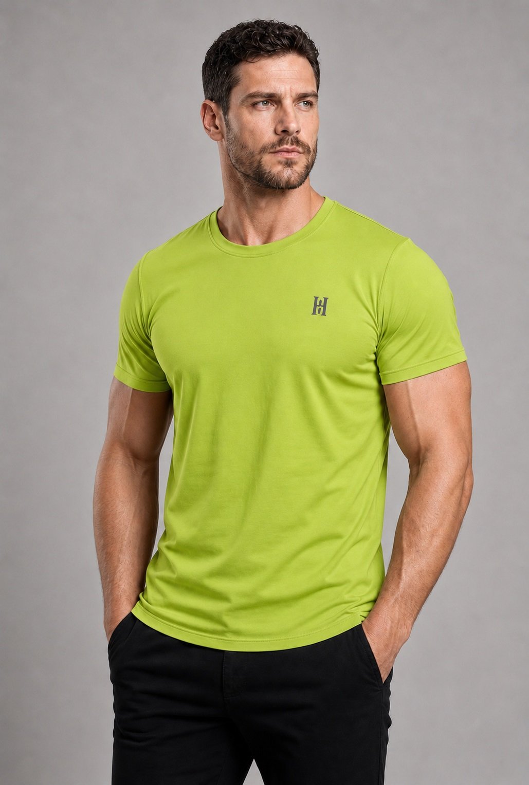 MENS CREW NECK T-SHIRT H/S