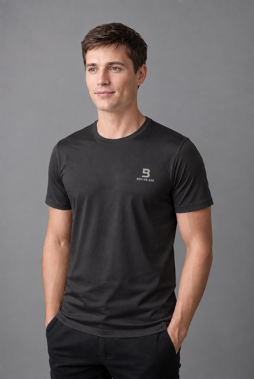 MENS CREW NECK T-SHIRT H/S
