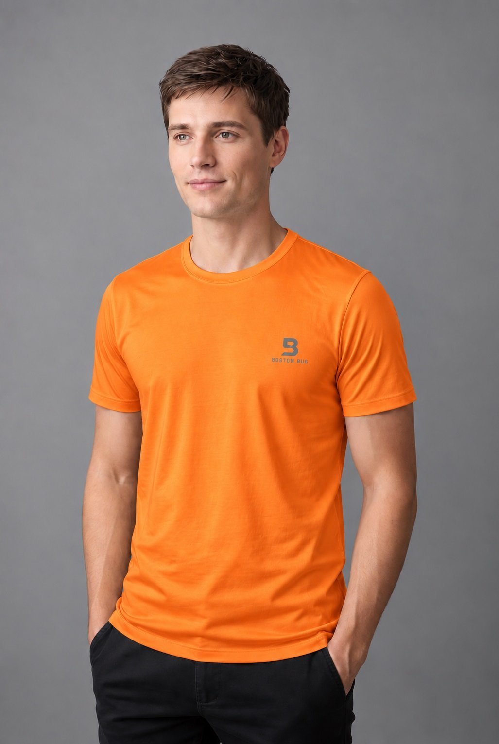 MENS CREW NECK T-SHIRT H/S