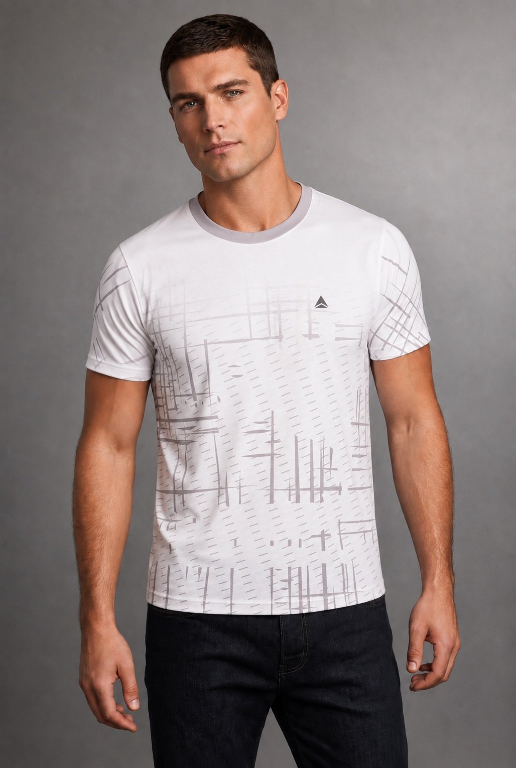 MENS CREW NECK T-SHIRT H/S