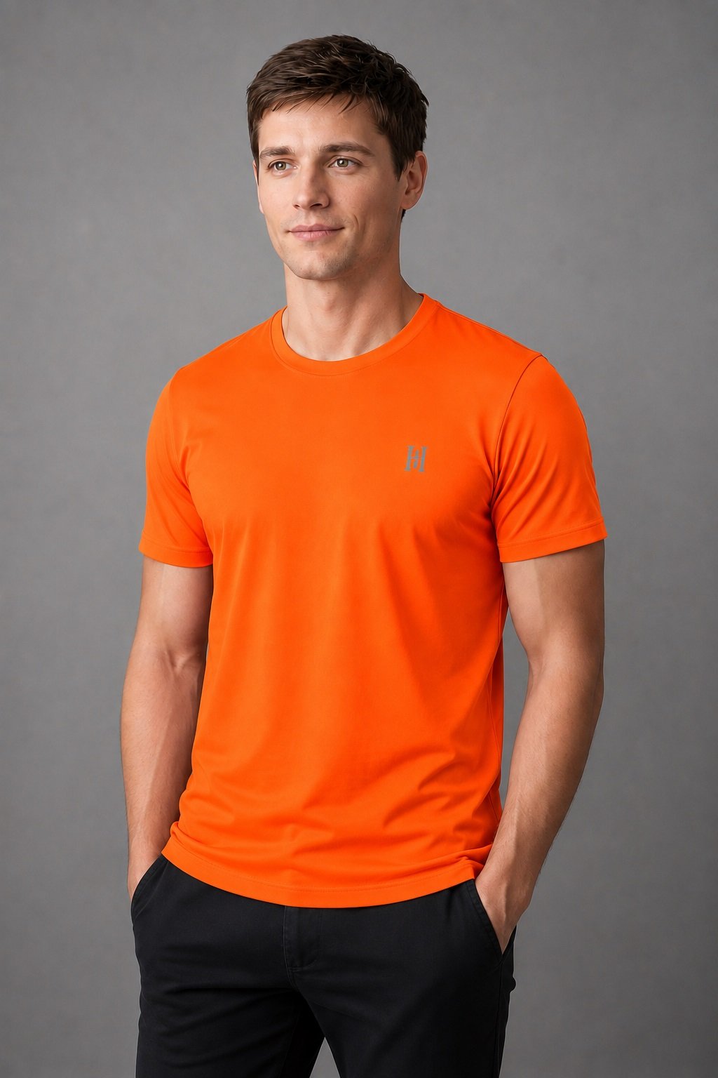 WOMENS CREW NECK T-SHIRT H/S
